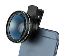 Lentes De Clip para Cámara Fotográfica para Celular | Accesorios Profesionales para Lentes De Fotografía para Smartphones | Kit De Gran Angular, Macro Y De | Accesorio De Fotografía Móv