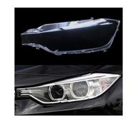Lentes de Faro de Coche Para BMW Serie 3 F30 F35 320i 328i 316i 335i 2013 2014 2015 pantalla de faro de coche cubierta de lente de faro Lente para Faros (Color : Left B)