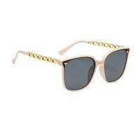 Lentes de moda de gran tamaño, elegantes tonos para mujer, con lente ancha de 2.4 pulgadas, lentes de sol retro elegantes, accesorio de protección UV400, para conducir, viajes a la playa, aventuras al