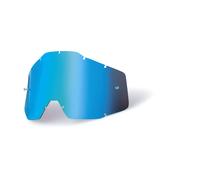 Lentes de repuesto 100 % para gafas, compatibles con Racecraft 1 Accuri 1 Strata 1 (espejo azul antivaho)