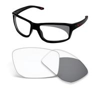 Lentes de repuesto de 1,5 mm compatibles con gafas de sol Oakley Gibston OO9449 de 61 mm, antiarañazos y resistentes a los impactos, color gris fotocromático