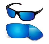 Lentes de repuesto de 1,5 mm compatibles con gafas de sol Oakley Gibston OO9449 de 61 mm, antiarañazos y resistentes a los impactos, polarizados azul hielo