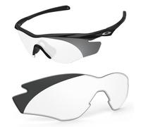 Lentes de repuesto de 1,6 mm compatibles con gafas de sol Oakley M2 Frame OO9212 OO9343 OO9254, antiarañazos y resistentes a los impactos, gris fotocromático