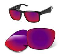 Lentes de repuesto de 1,6 mm compatibles con lentes de sol BOSE Tenor BMD0011, antiarañazos y resistentes a los impactos, Midnight Sun Mirrored, Talla única