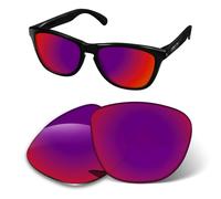 Lentes de repuesto de 1,6 mm compatibles con lentes de sol Oakley Frogskins Range OO9284 OO9284A Frogskins OO9013, Midnight Sun Mirrored, Talla única