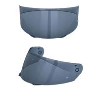 Lentes de Repuesto for Casco de Motocicleta, Ajuste Universal, Visera Solar, Parabrisas, máscara Facial, Juego de Lentes for Mayor Comodidad y protección del Conductor.(Light Black)