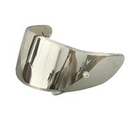 Lentes de Repuesto for Casco de Motocicleta, Ajuste Universal, Visera Solar, Parabrisas, máscara Facial, Juego de Lentes for Mayor Comodidad y protección del Conductor.(Revo Silver)