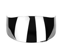 Lentes de Repuesto for Casco de Motocicleta, Ajuste Universal, Visera Solar, Parabrisas, máscara Facial, Juego de Lentes for Mayor Comodidad y protección del Conductor.(Silver Plated)