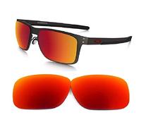 Lentes de repuesto Galaxy para Oakley Holbrook Metal OO4123 (no Holbrook), polarizadas, color rojo, Rojo, regular