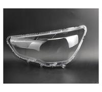 Lentes de repuesto para faros delanteros de coche para Mitsubishi para ASX 2013 2014 2015 2016 2017 2018, accesorio de repuesto para coche, luces de policarbonato transparente, cubierta de faro