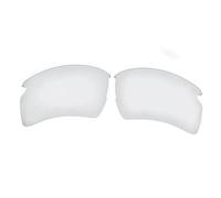 Lentes de repuesto para gafas de sol Oakley Flak 2.0 XL OO9188 (no se ajustan a Flak 2.0) (transparente, no polarizado)