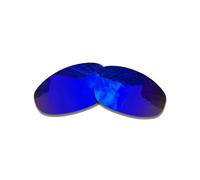 Lentes de repuesto para gafas de sol Oakley Juliet/polarizadas de 1,5 mm/fáciles de instalar (azul oscuro)