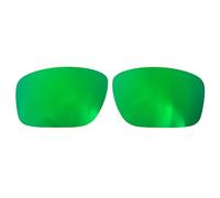 Lentes de repuesto para gafas de sol Oakley Mainlink OO9264/1,5 mm polarizadas/fáciles de instalar (verde)