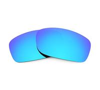 Lentes de Repuesto Revant Compatibles con Gafas de Sol Oakley Fives Squared, Polarizados, Azul Hielo MirrorShield
