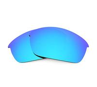 Lentes de Repuesto Revant Compatibles con Gafas de Sol Oakley Flak Jacket, Polarizados, Azul Hielo MirrorShield