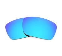 Lentes de Repuesto Revant Compatibles con Gafas de Sol Oakley Fuel Cell, Polarizados, Azul Hielo MirrorShield