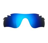 Lentes de repuesto Wetnenss para gafas de sol Oakley RadarLock Path con ventilación/1,5 mm polarizadas/fáciles de instalar, Azul, 136*45mm