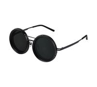Lentes de sol de tinte ajustables, lentes polarizados de 1 a 9 engranajes, lentes de sol tintados continuos, accesorios redondos, lentes de filtro ajustable, lentes de sombra para hombres y mujeres
