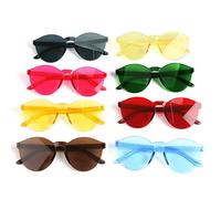 Lentes de sol rectangulares estrechos retro para mujer, marco pequeño elegante, marco transparente amarillo con lentes azules, ideales para ropa de calle, sesiones de fotos y looks modernos