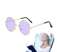 Lentes de sol redondos redondos clásicos retro para protección solar de, lentes polarizadas o con protección UV, marco ligero duradero para hombres y mujeres, perfecto para actividades al aire