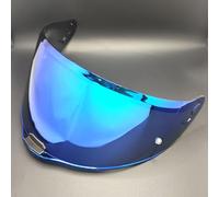 Lentes de visera de casco, Lente for Ca-sco de motocicleta LS2 FF811 Vector II Citation, visera, parabrisas, gafas(Revo Blue)