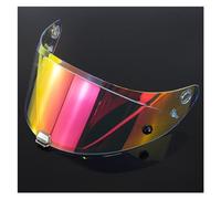 Lentes de Visera de Casco, Visera de Ca-SCO Compatible with H-JC RPHA 70 RPHA 11 HJ-26 ST, Ca-SCO de Motocicleta de tamaño Universal, Gafas, Visera, Accesorios de Motocicleta(Red)