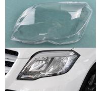 Lentes Faros Coche Para Benz para GLK para X204 para GLK200 para GLK260 para GLK300 para GLK350 2013-2015 lente de faro delantero de coche cubierta de carcasa de coche Cubierta Faro Coche