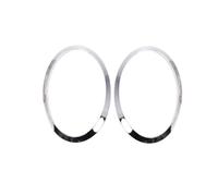 Lentes Faros Coche Para Mini Para Cooper Para F55 Para F56 Para F57 2014+ Faros Delanteros Izquierdo Derecho Marco Faro Ceja Anillo Cubierta Embellecedor Cubierta Faro Coche