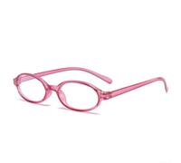 Lentes ovalados ligeros Y2K para hombres y mujeres, marco retro TR90 con revestimiento UV400 antiluz azul, bisagra flexible, lentes de sol mate para estilo urbano y uso diario (té)