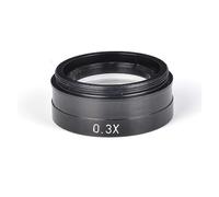 Lentes para microscopios Lente de objetivo auxiliar 0.5X / 2.0X / 0.3X for XDC-10A 180X 300X C-MOUNT Lens Industry Video Microscope Camera Oculares para microscopios ópticos(0.5X)