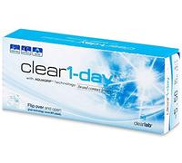 Lentilles de contact journalieres Clear 1-Day ClearLab Dioptrie +4.00 Courbure 8.80 Diametre 14.20 (30 lentilles)