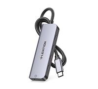 LENTION Hub USB C 5 en 1, Adaptador Multipuerto USB C de Cable Largo de 60CM, 4 Puertos USB C, Divisor USB C para MacBook Pro/Mac Air/iMac de 2016 a 2023 (CE31)