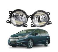 LENTLY Foco Trabajo LED Faros 1 Par Luces Antiniebla LED Delanteras 30W H11 Para Coche Conjunto Lámpara Circulación Diurna DRL Para Odyssey RC Para VTi AU-Spec 2014 2015 2016 2017(Only Fog Light A)