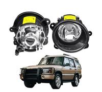 LENTLY Foco Trabajo LED Faros 2 Piezas Luz Antiniebla Parachoques Delantero Coche, Pantalla Montaje + Bombilla H11 De 12V Para Land Para Rover Para Discovery II (L318) 2003 2004(LED Fog Light Kit)