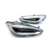 LENTLY Foco Trabajo LED Faros Conjunto De Faros LED Para Tesla Para Model S 2017 2018 2019-2020 Izquierda Y Derecha Reemplazo 1053570-00-F 105357000F(Izquierda)