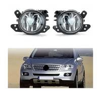LENTLY Foco Trabajo LED Faros Conjunto De Lámpara Antiniebla Para Benz C ML GL Clase X164 W164 W204 Parachoques Delantero Luz Antiniebla 2518200756 2518200856(Pair with LED L10)