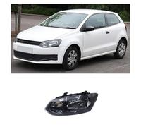 LENTLY Foco Trabajo LED Faros Conjunto Faros Delanteros Para Coche Para VW Para Polo Mk5 Para Vento Para Ameo 2010~2013 Antiniebla Delantera Lámpara Lateral Halógena Esquina LED(Style B,Right light)