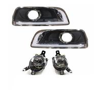 LENTLY Foco Trabajo LED Faros DRL Para Chevrolet Para Malibu 2012 2013 2014 2015 Luces Antiniebla Marco De Luces Antiniebla Rejillas Señal De Giro Luces De Circulación Diurna(COB DRL and Fog A)