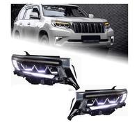 LENTLY Foco Trabajo LED Faros Faros Delanteros Para Toyota Para Prado LC150 2018 2019 2020 2021-2022 LED Proyector DRL Accesorios Para Coche