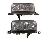 LENTLY Foco Trabajo LED Faros Par Faros Delanteros Cristal Para Toyota Para Land Para Cruiser LC80 FJ80 HDJ80 FZJ80 1991 1992 1993 1994