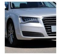 LENTLY Foco Trabajo LED Faros Para A8 D4 2010 2011 2012 2013 2014 4H0807679 4H0807680 Cubierta Rejilla Luz Antiniebla Delantera Coche Rejilla Luz Antiniebla Izquierda Derecha(B Type Right)