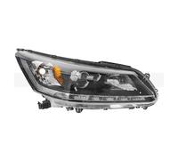 LENTLY Foco Trabajo LED Faros Para Accord 2013 2014-2015 Faro Delantero Luz Giro Delantera Versión Estadounidense Parachoques(Lado derecho)