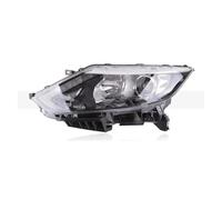 LENTLY Foco Trabajo LED Faros Para Nissan Para Qashqai J11 2016 2017 Faro Delantero Carcasa De Faro Parachoques Delantero Faro Delantero(Left light)