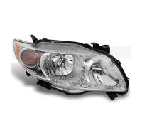 LENTLY Foco Trabajo LED Faros Para Toyota Para Corolla 2009 2010 2011 2012-2013 Faro Delantero Luz Giro Delantera Versión Estadounidense Parachoques Delantero Halógeno(09-10 right side)