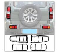 LENTLY Piloto Posterior Campanas Lámpara Para Suzuki Para Jimny 2007-2017 Luz Trasera Coche Luz Antiniebla Trasera Cubierta Decorativa Kit Embellecedor Accesorios Exteriores Faros Traseros(4 piece A)