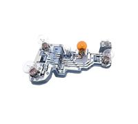 LENTLY Piloto Posterior Soporte De Luz Trasera Izquierda/derecha Con Bombilla Para Benz S204 C Clase T, Portalámparas OEM A2048201800 A2048201700 Faros Traseros(Left With Bulb)