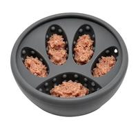 Lento Lamedor Para Perros Puzzle Interactivo De Silicona Antideslizante Y | Cuenco de Lamer para Perros Dispensa Premios Enriquecimiento Juego Antiaburrimiento Cachorro