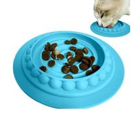 Lento para Gatos,Plato Interactivo Antideslizante | Cuenco Lento para Gatos - para Gatitos Alimento Enriquecimiento Interior Liquido