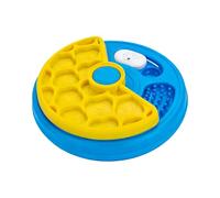 Lento para Perros, Base Antideslizante, 23,3 cm, Cuenco Interactivo para Perros, Laberinto de alimentación Lenta, hábitos alimenticios saludables, Ideal para Carne Seca de Res, Pollo, Queso