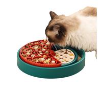 Lento para Perros - Bowl De Comida con Canino | Plato Giratorio 360° Interactivo para Cachorros Que Favorece La Alimentación Saludable